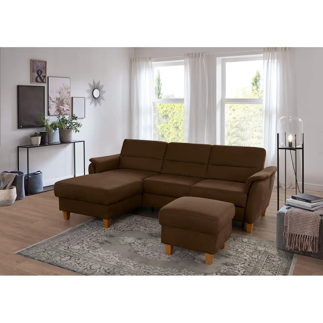 Ecksofa Corvus | Braun