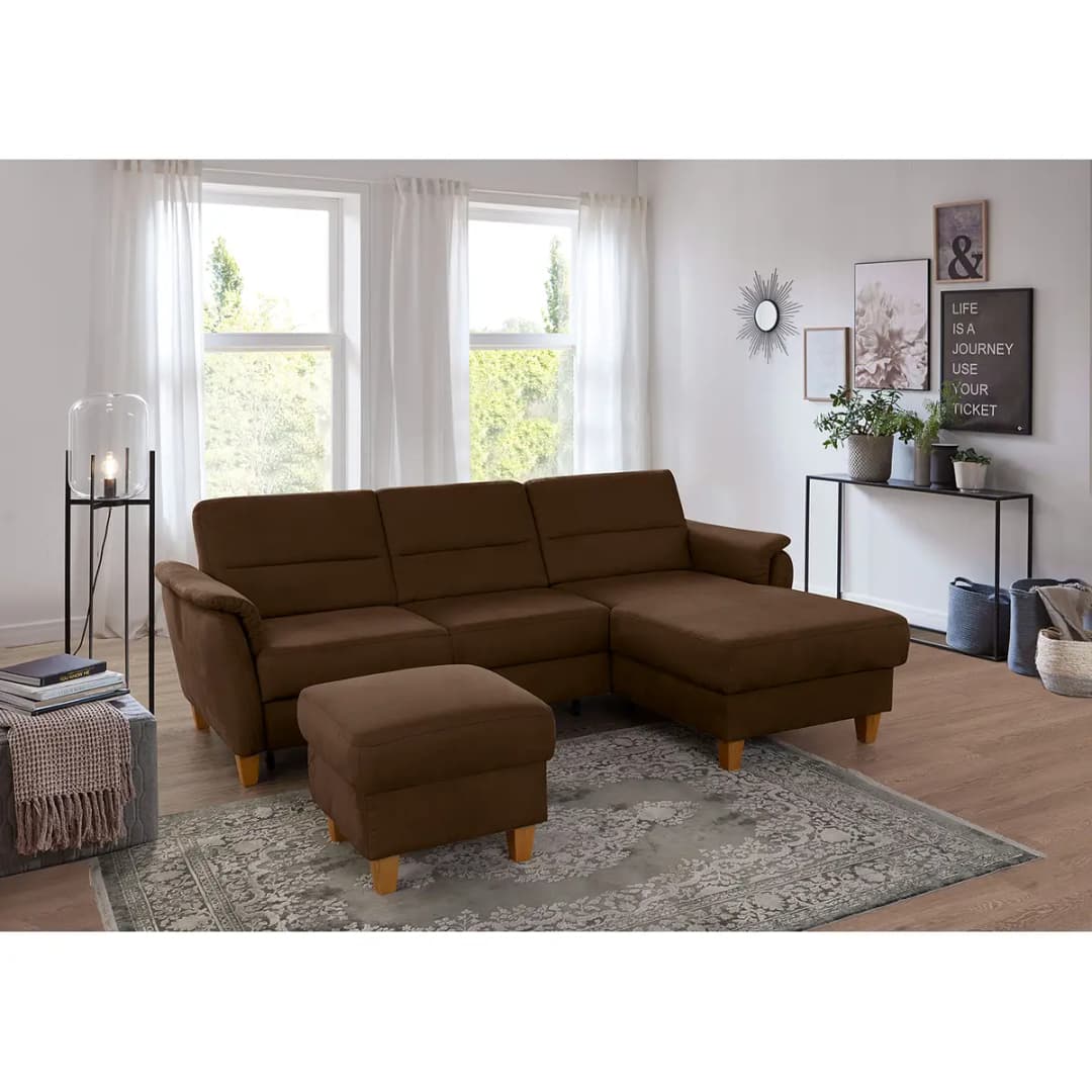Ecksofa Corvus | Braun