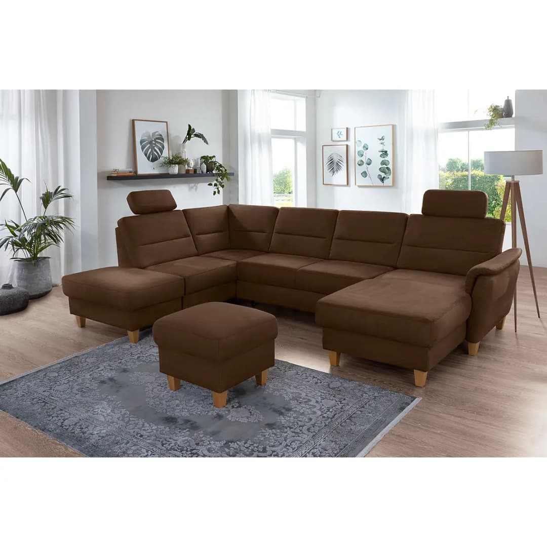 Wohnlandschaft Corvus | Braun