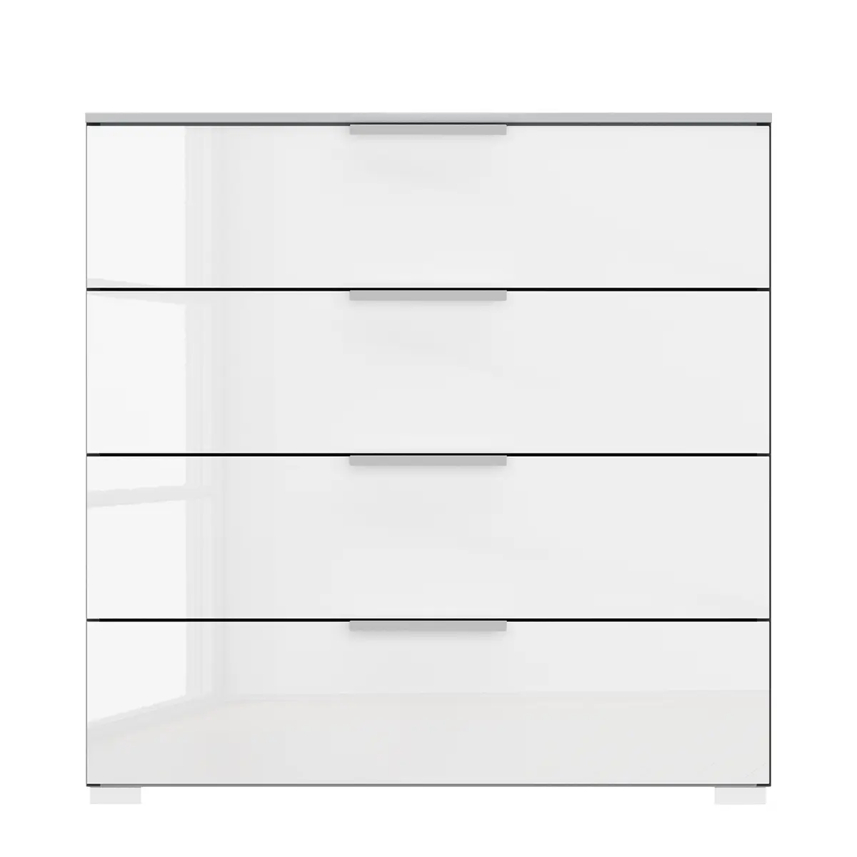 Kommode x4 80cm | Weiß