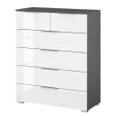 Kommode x4+2 | Grau