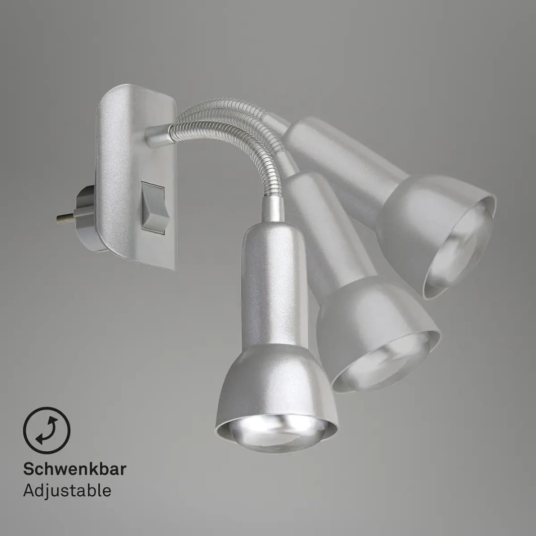 Tischleuchte Paku | Silber
