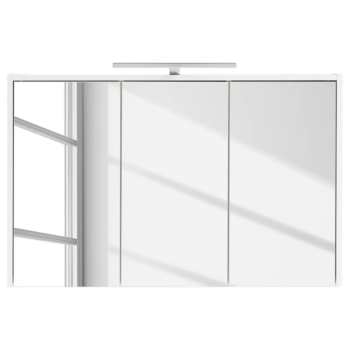 Spiegelschrank Flag I 94cm Weiß | Weiß