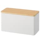 Aufbewahrungsbox Stahl, pulverbeschichtet / Sperrholzplatte