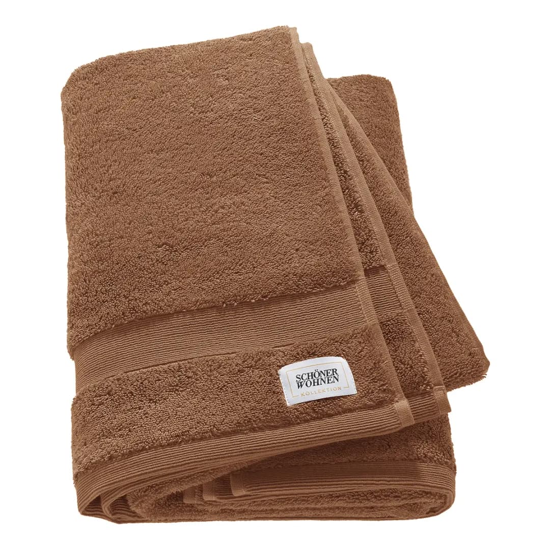 Duschtuch 70 x 140cm Braun | Braun