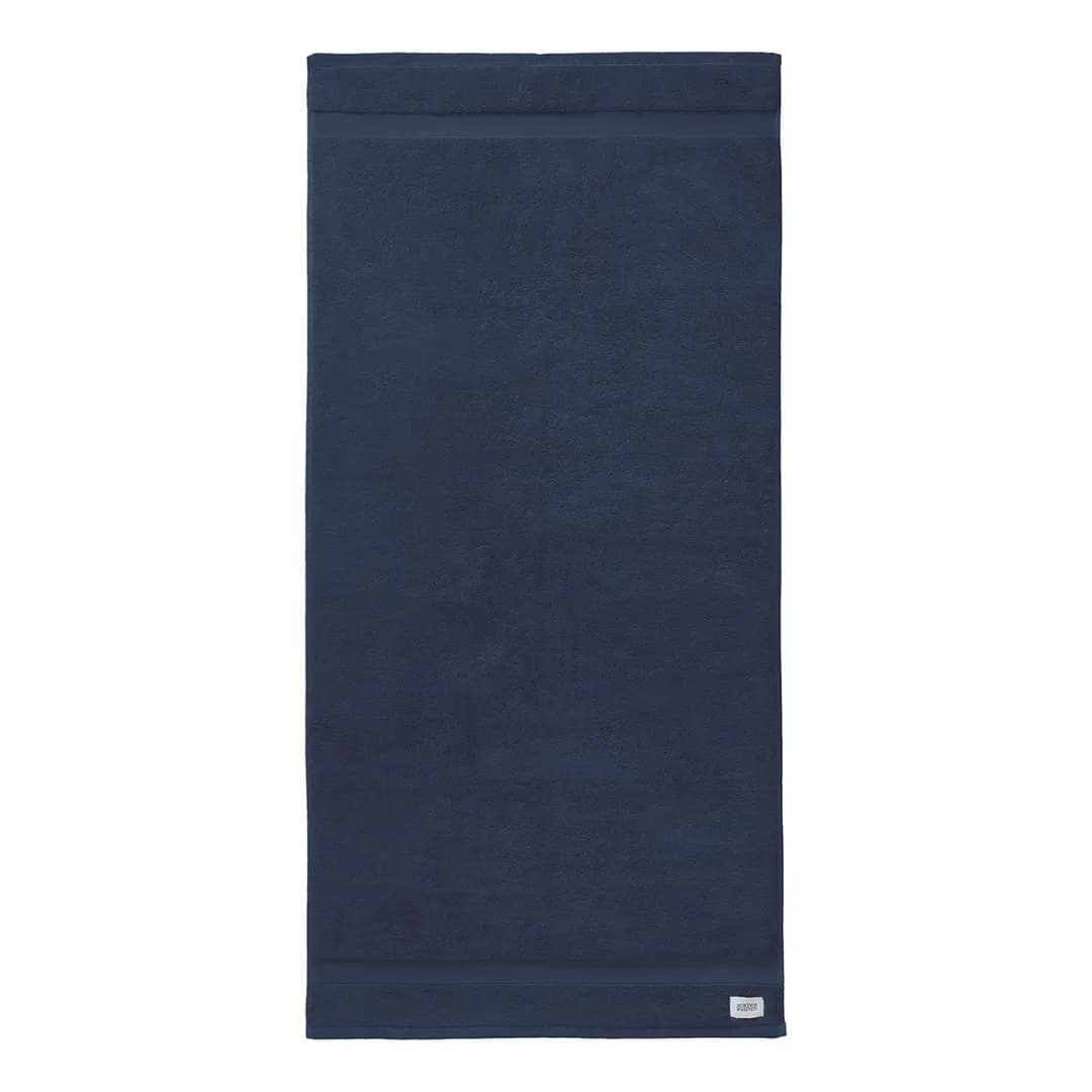 Duschtuch 70 x 140cm Blau/Marineblau | Blau
