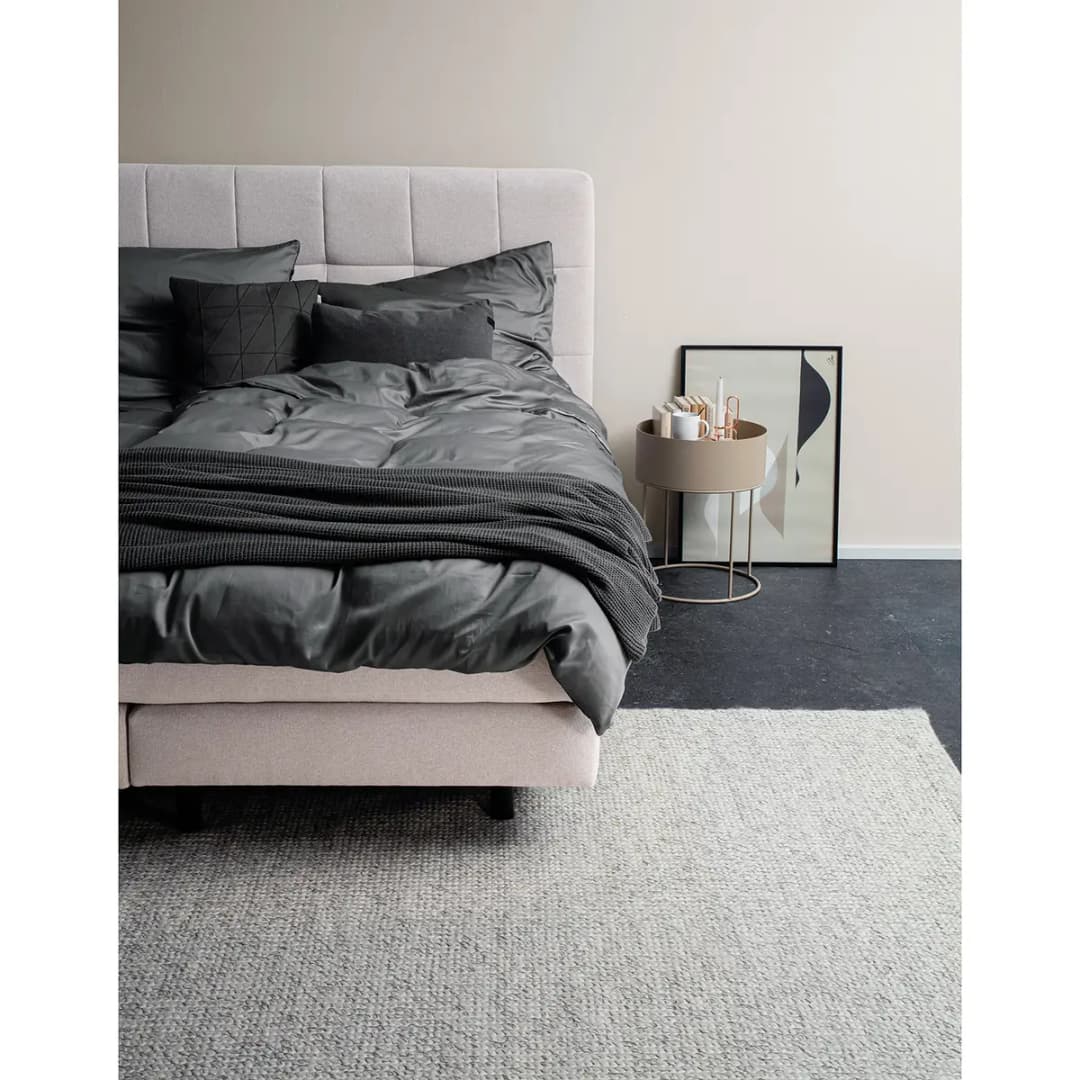 Bettwäsche-Set Grau 155x220cm | Grau