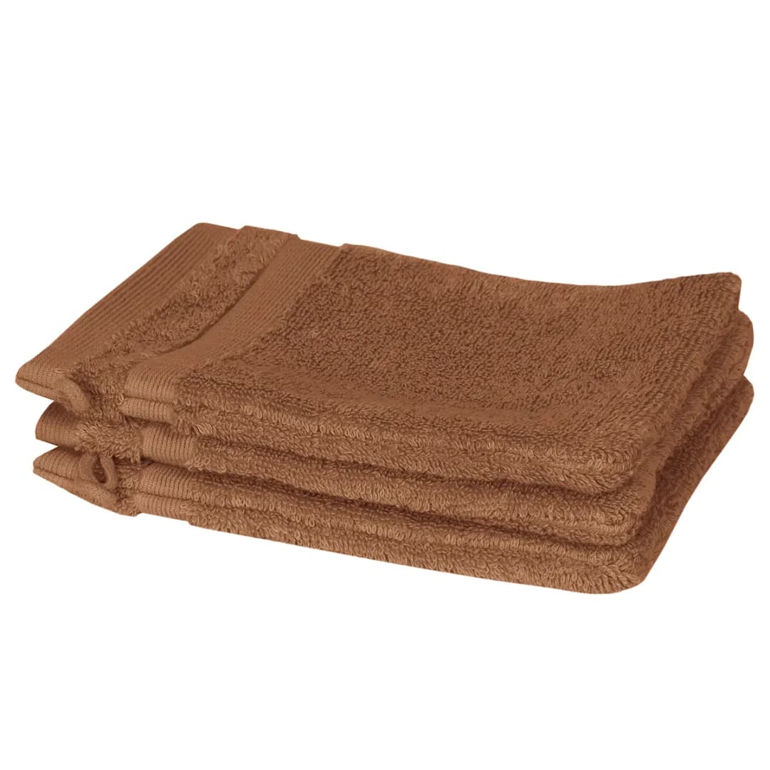 Waschhandschuhset Cuddly | Braun