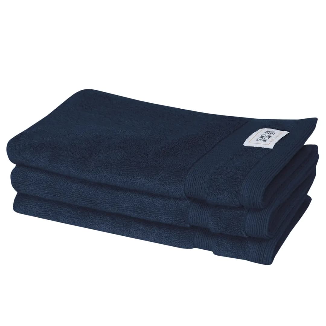 Gästehandtuchset Cuddly 3er-Set | Blau