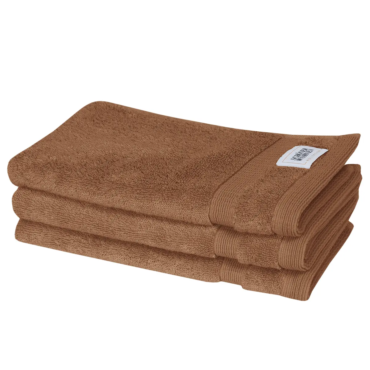 Gästehandtuchset Cuddly | Braun