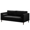 3-Sitzer Sofa Vaia | Schwarz