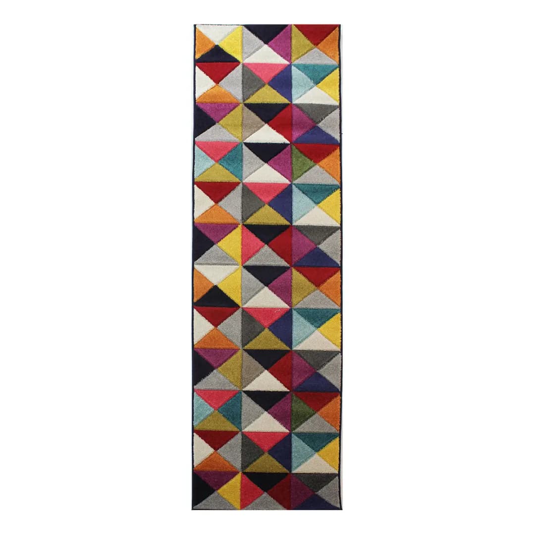 Läufer Samba 66 x 300cm Multicolor | Mehrfarbig