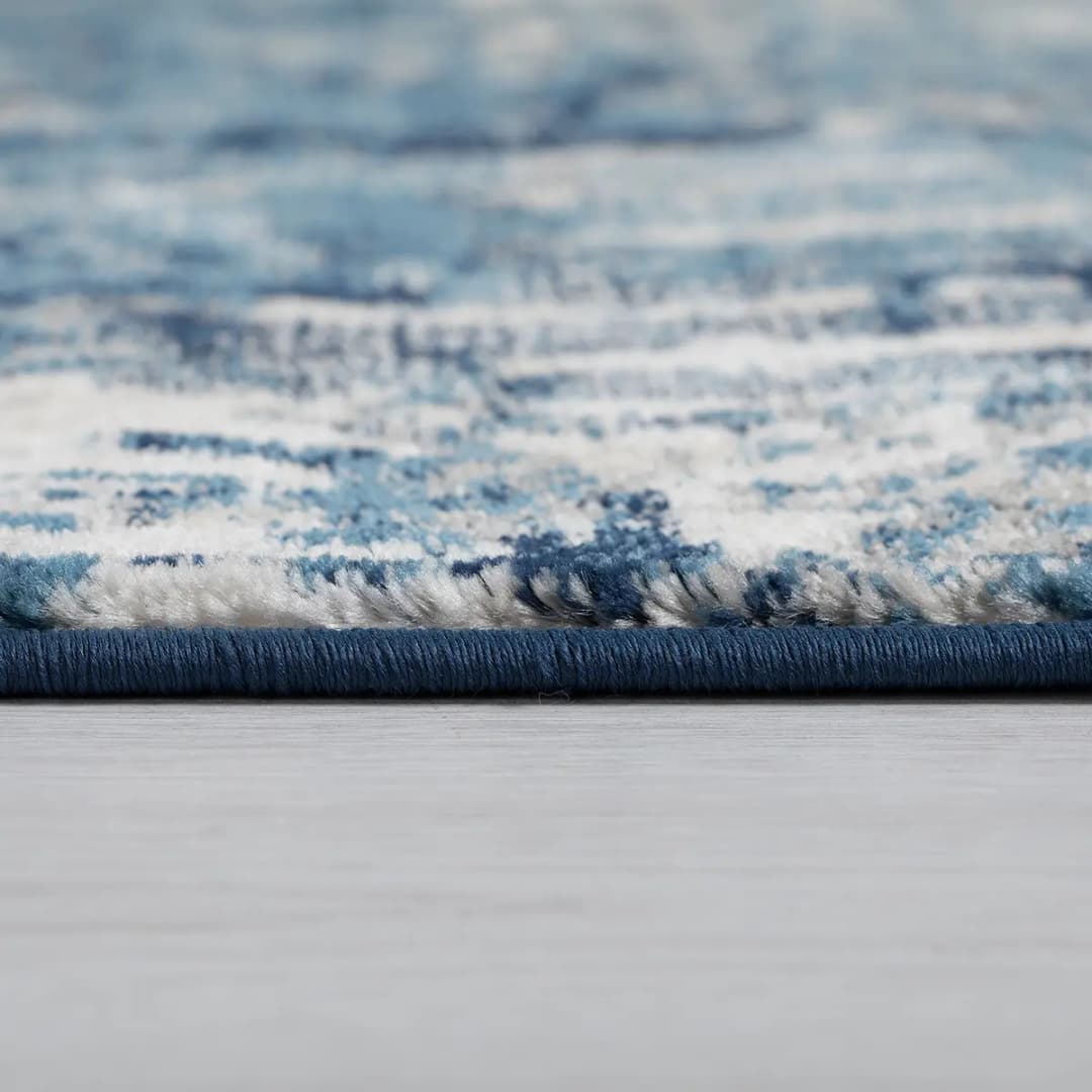 Kurzflorteppich Wonderlust | Blau
