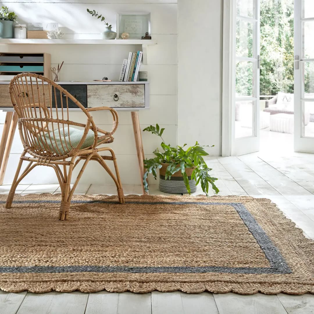 Juteteppich Grace | Beige