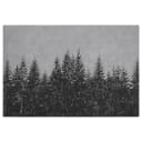 Leinwandbild Black Forest | Grau