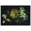 Leinwandbild Blumen Drama Queen | Gelb