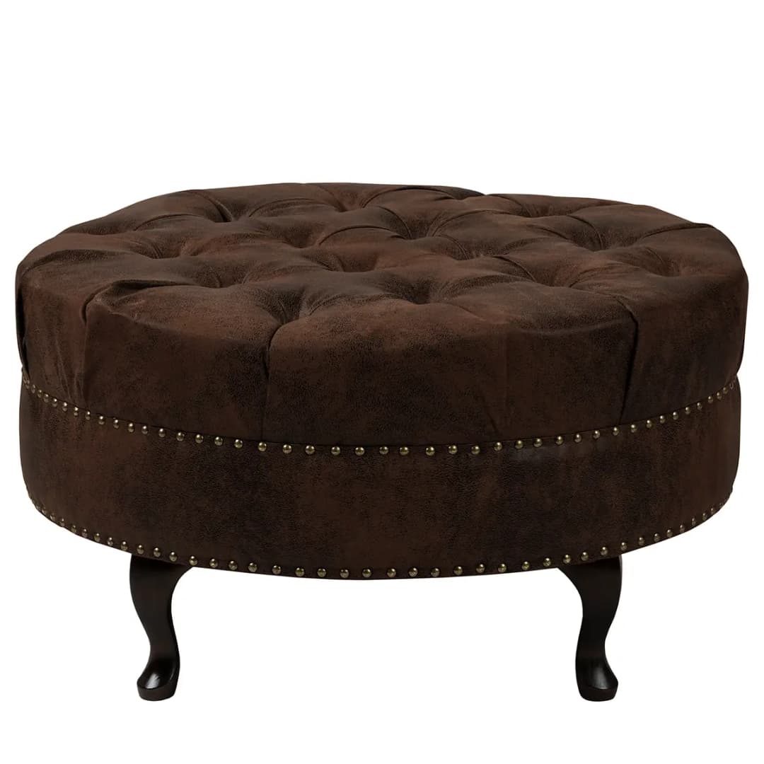 Polsterhocker Dale | Braun
