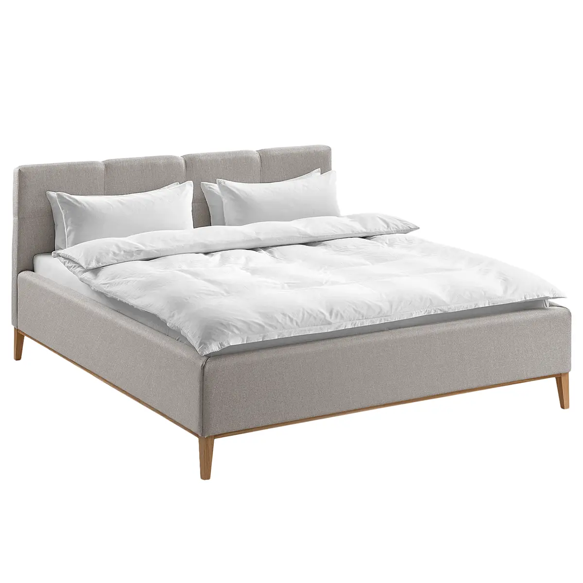 Polsterbett Kaarina | Beige