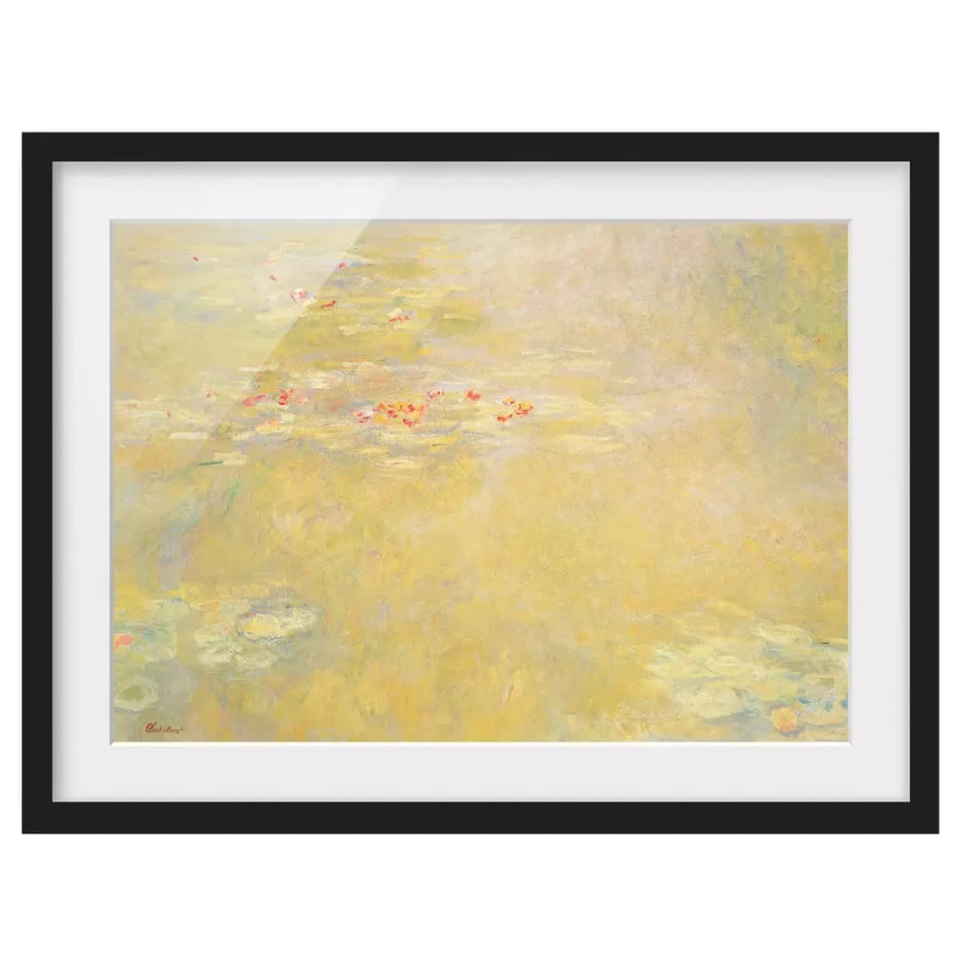 Bild Claude Monet Seerosenteich II | Gelb