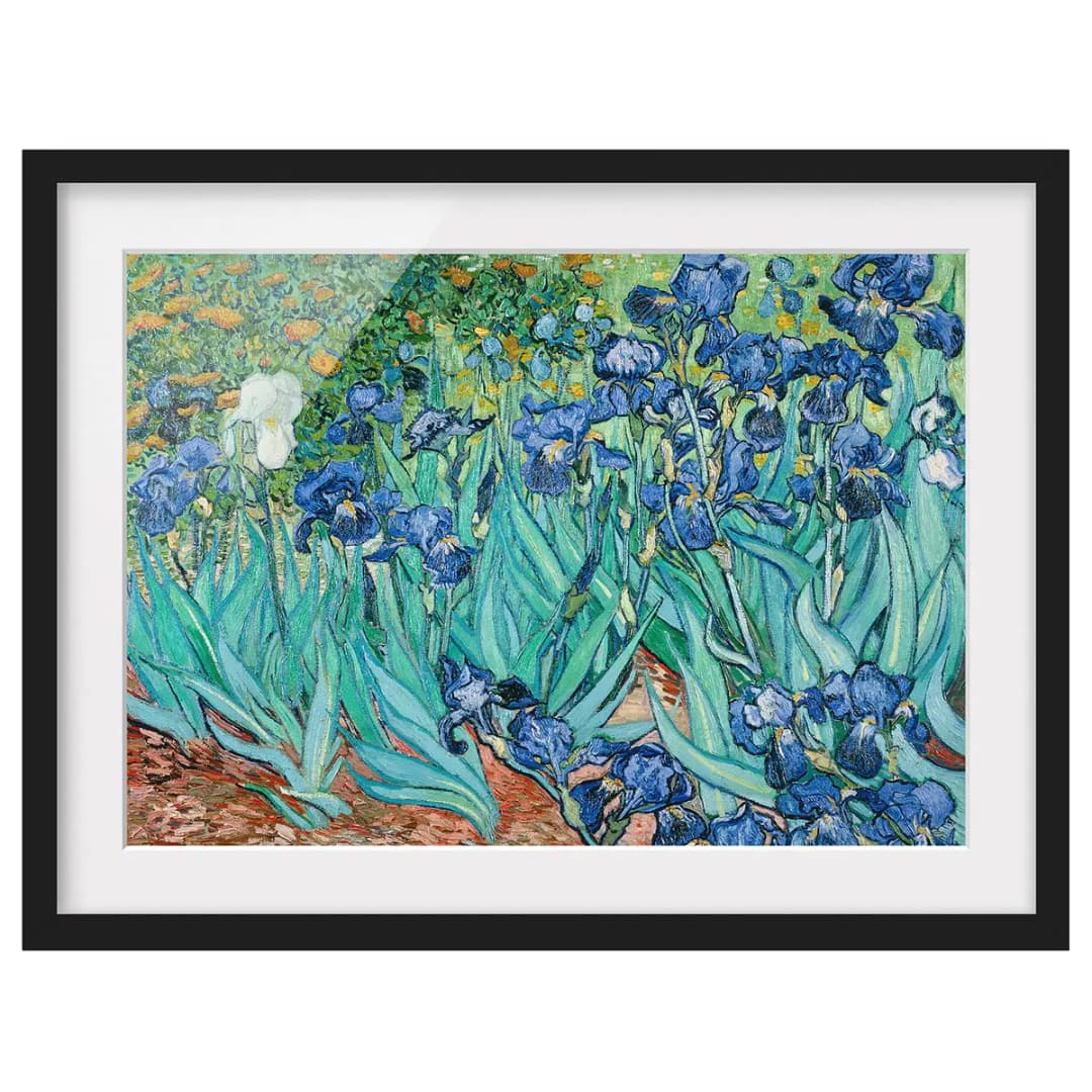 Vincent van Gogh Iris II Wandbild | Blau