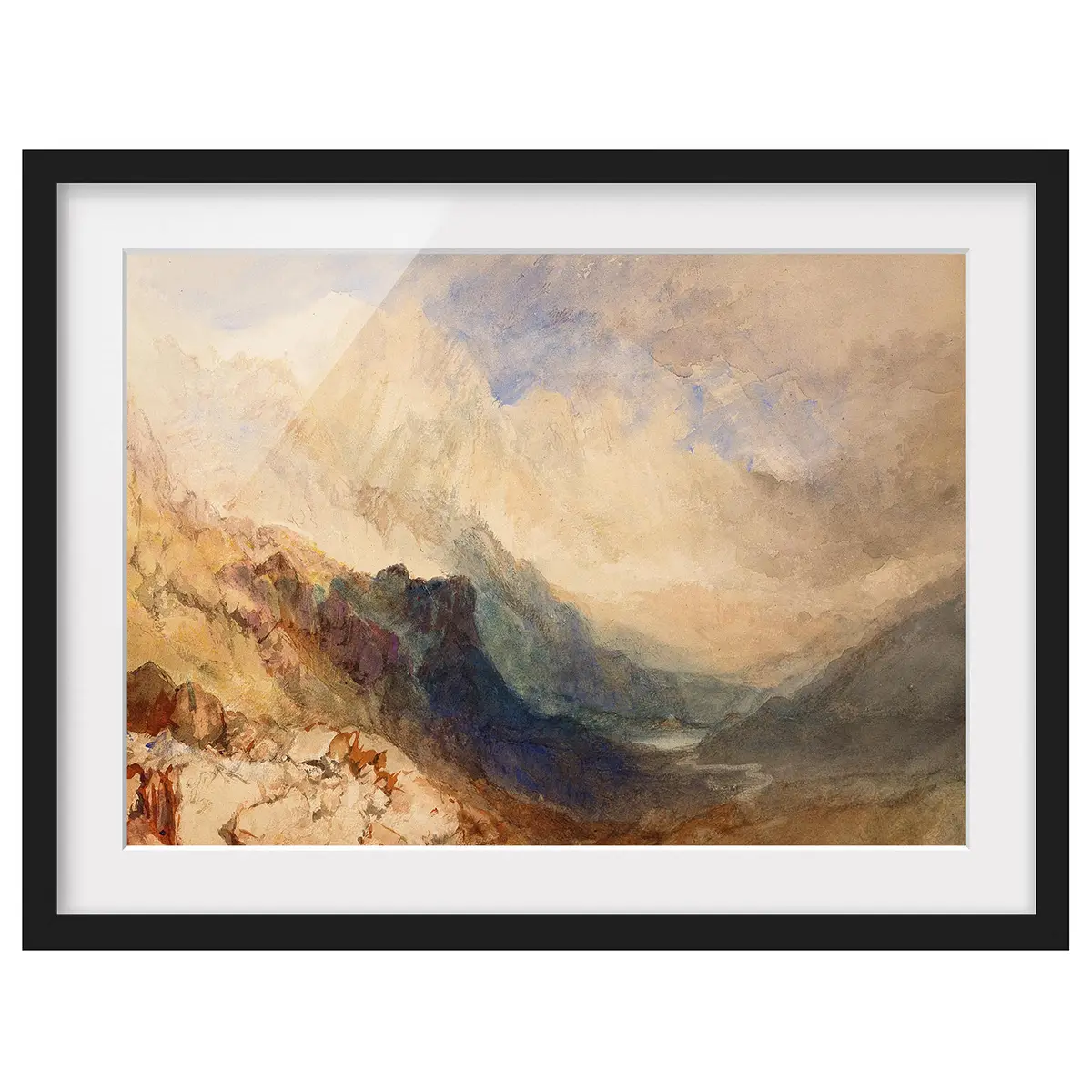 Bild William Turner Aostatal II | Beige