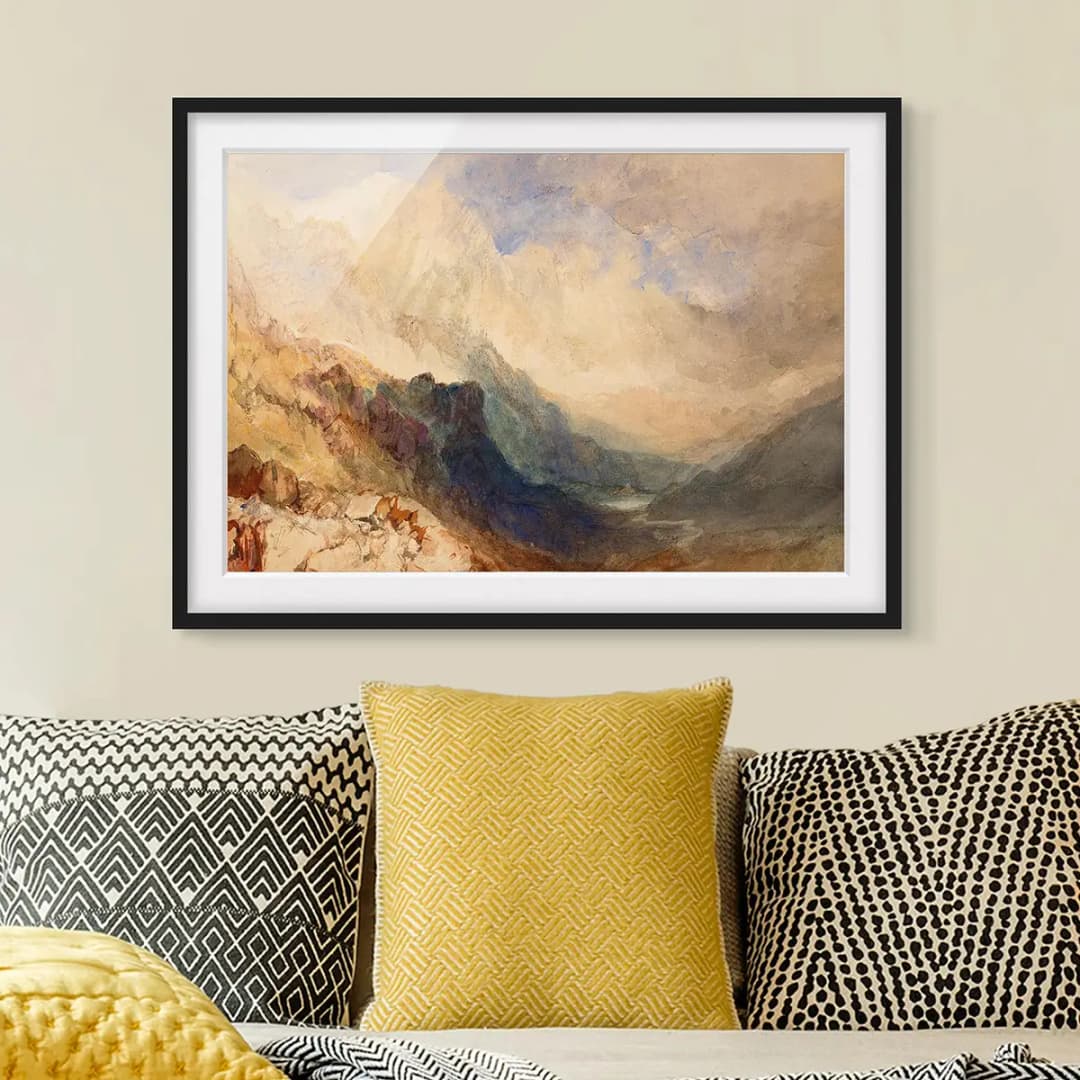 Bild William Turner Aostatal II | Beige