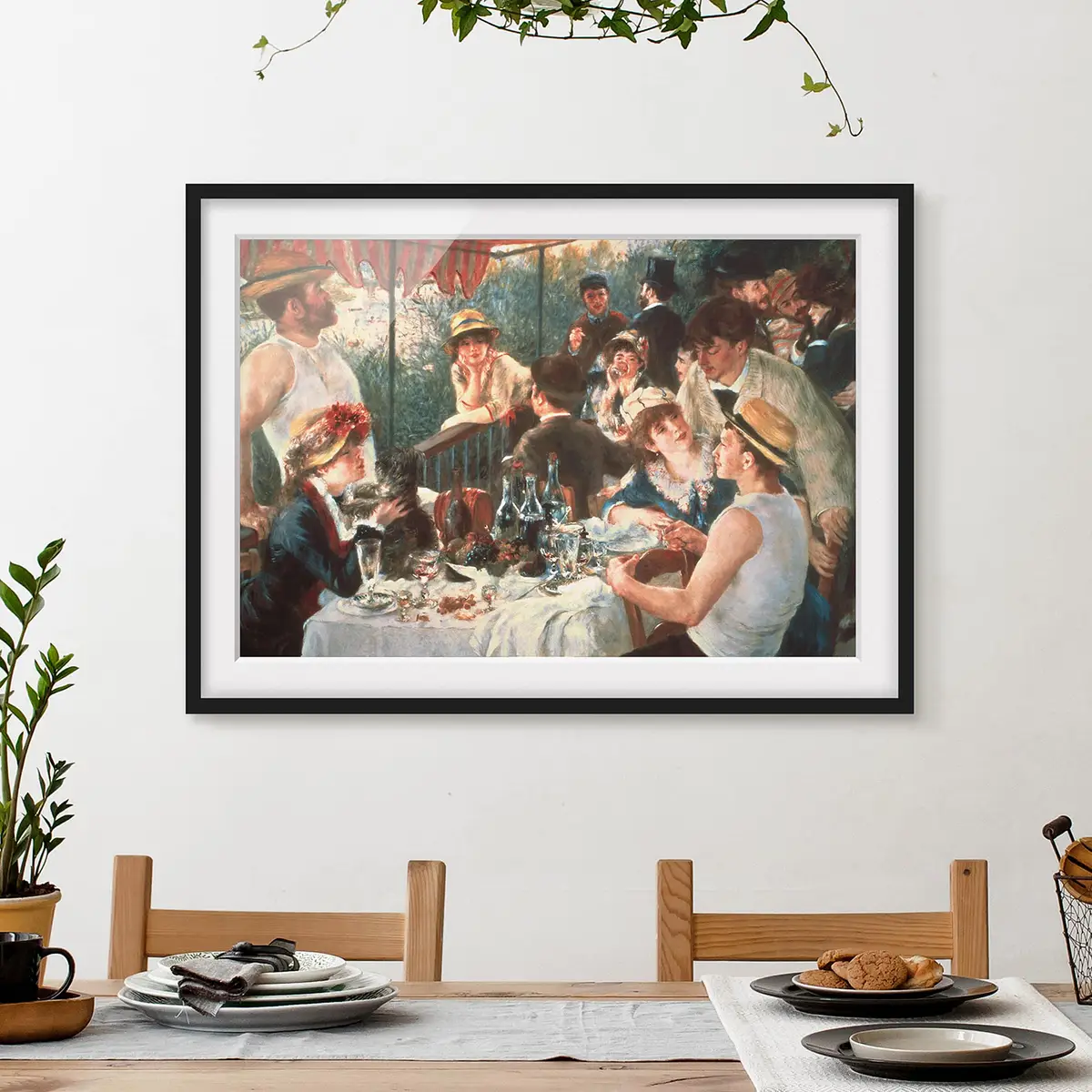 Bild Renoir Das Frühstück der Ruderer II | Mehrfarbig