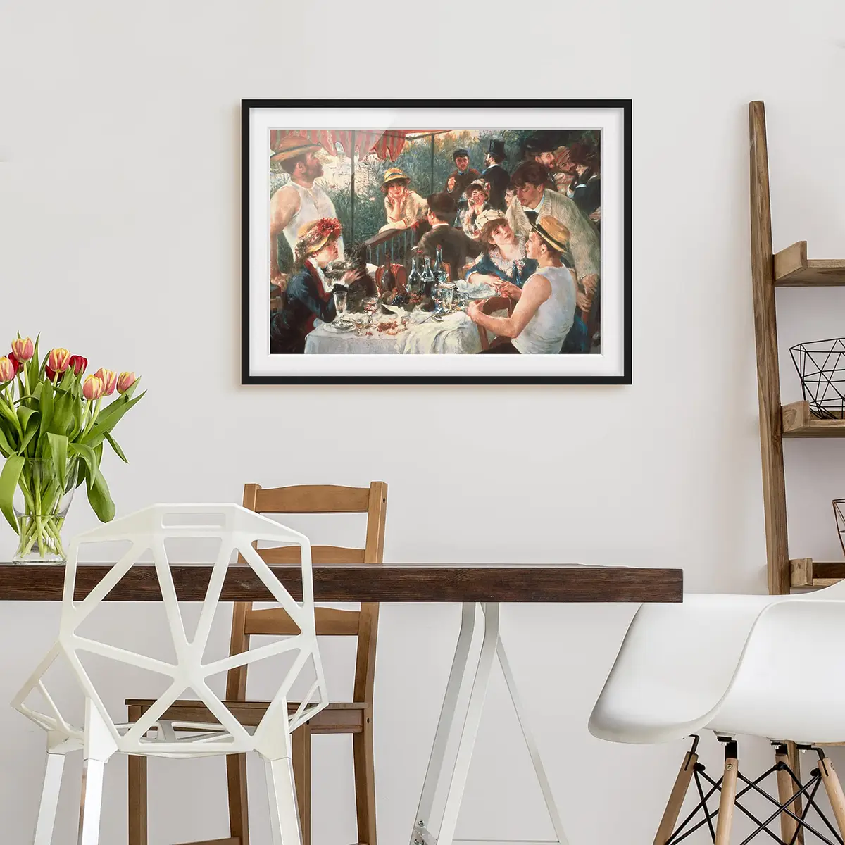 Bild Renoir Das Frühstück der Ruderer II | Mehrfarbig