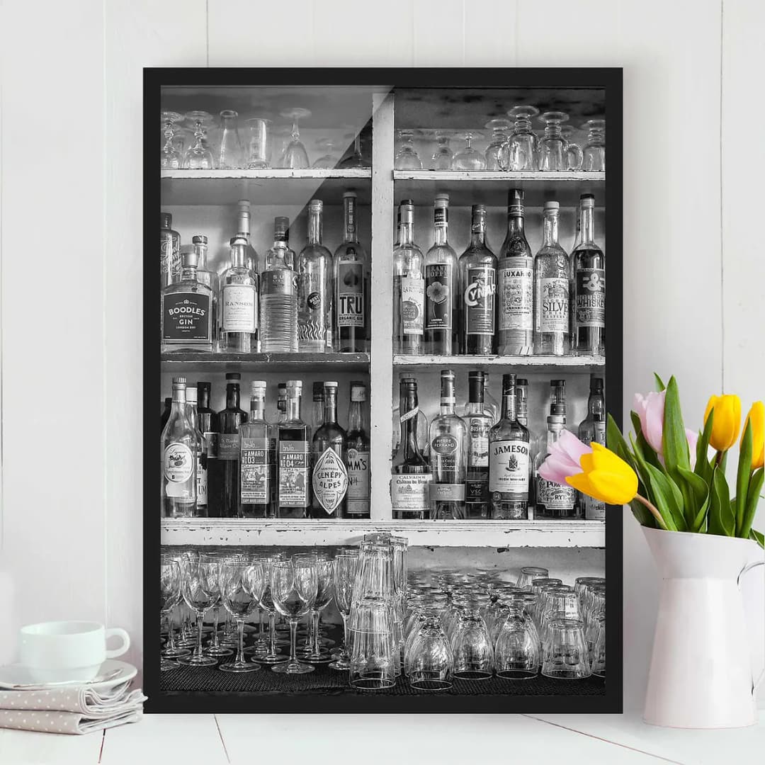 Bild Bar Papier | Schwarz