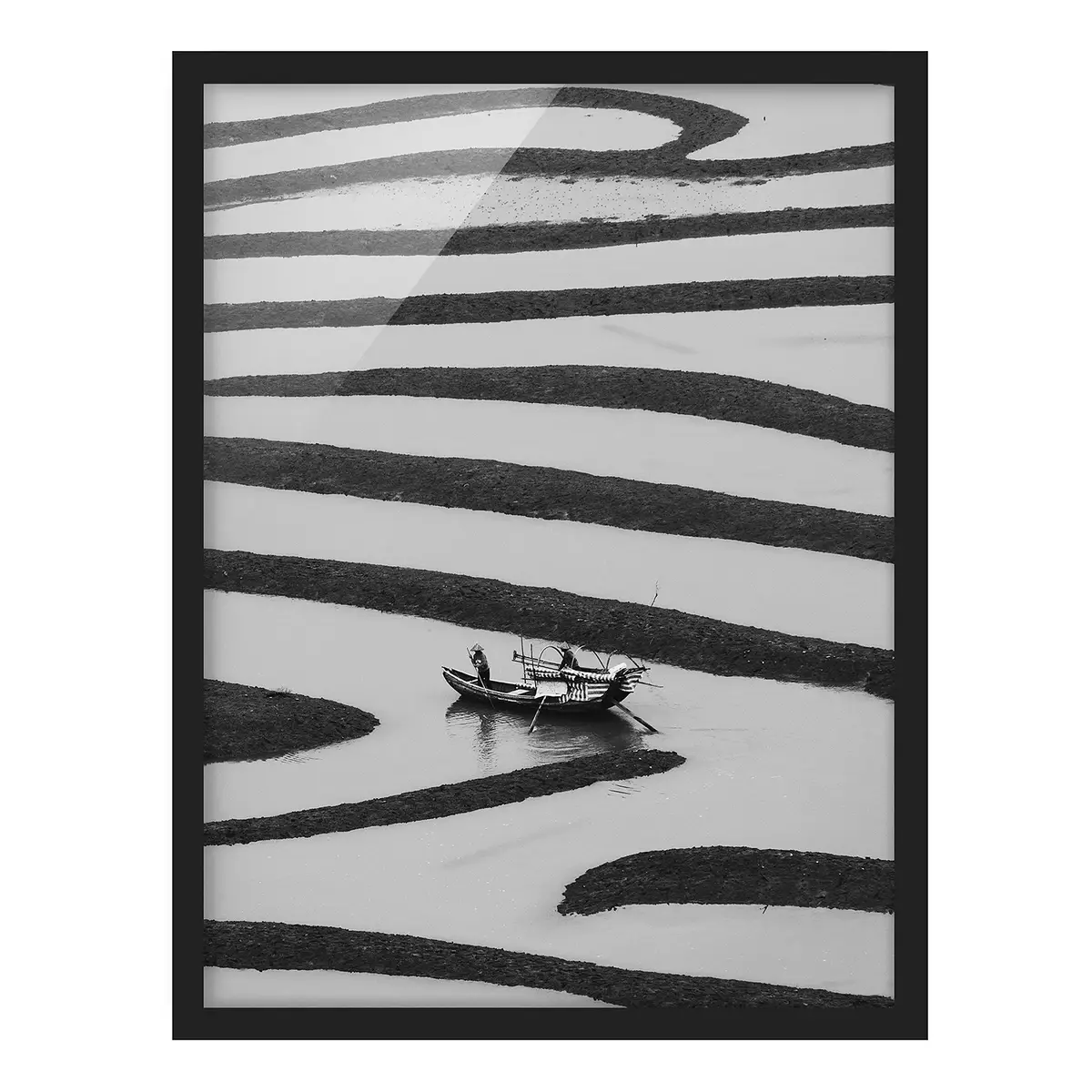 Bild Beauty of Simple Life Papier | Schwarz