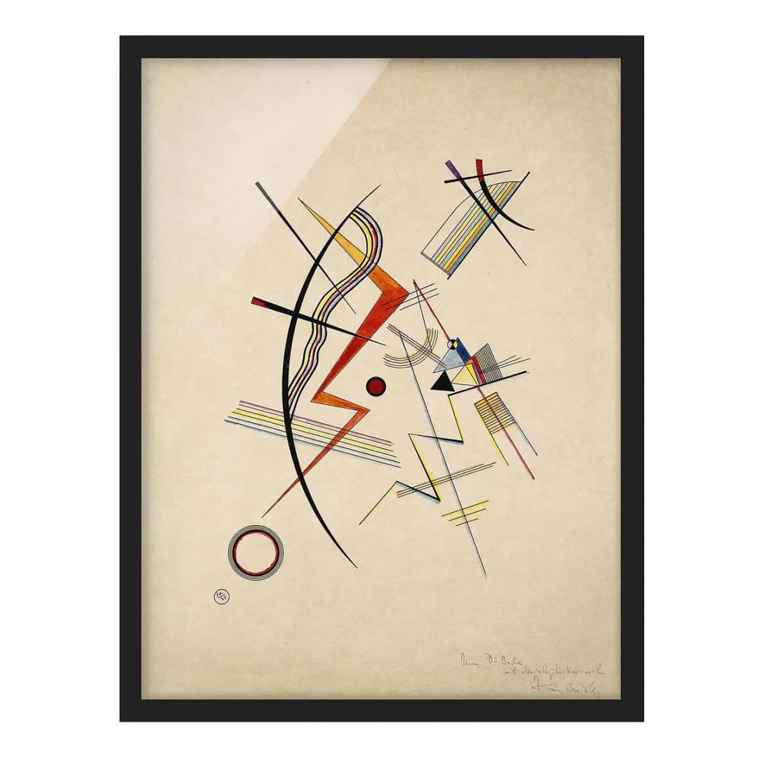 Bild Wassily Kandinsky Jahresgabe Papier | Beige