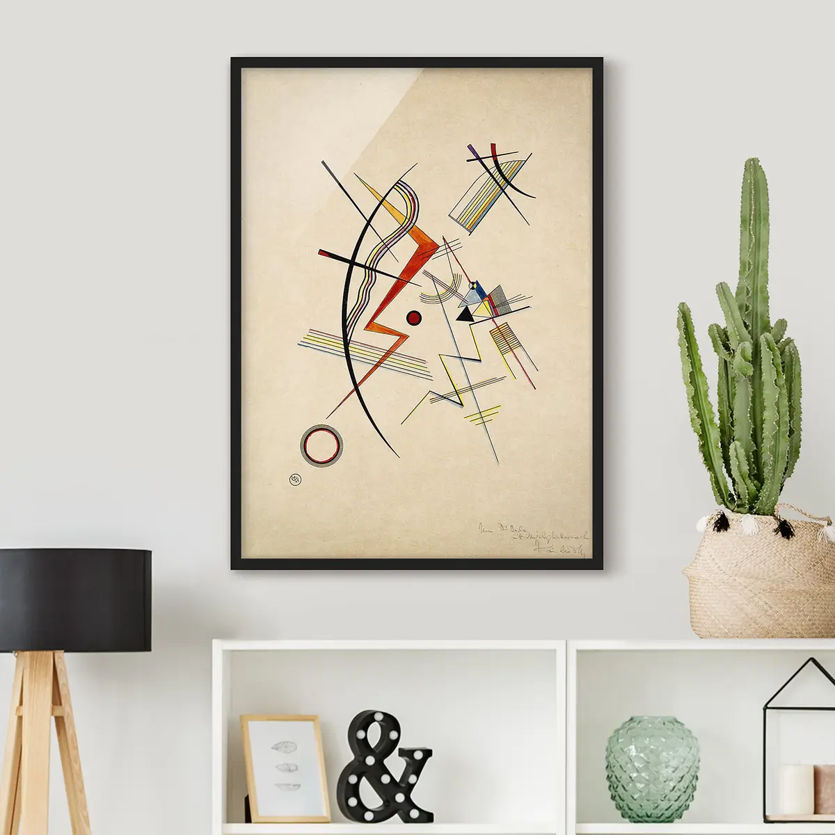 Bild Wassily Kandinsky Jahresgabe Papier | Beige