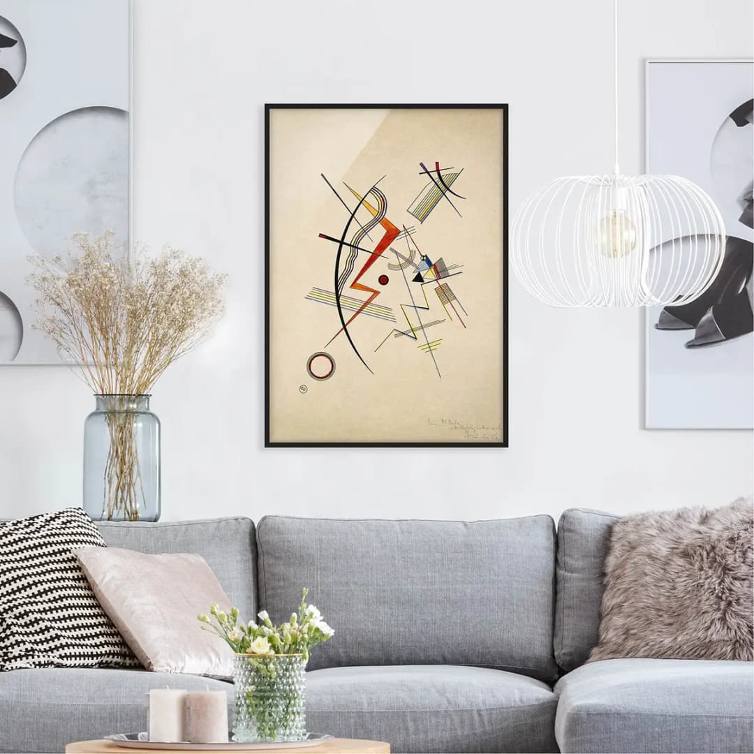 Bild Wassily Kandinsky Jahresgabe Papier | Beige