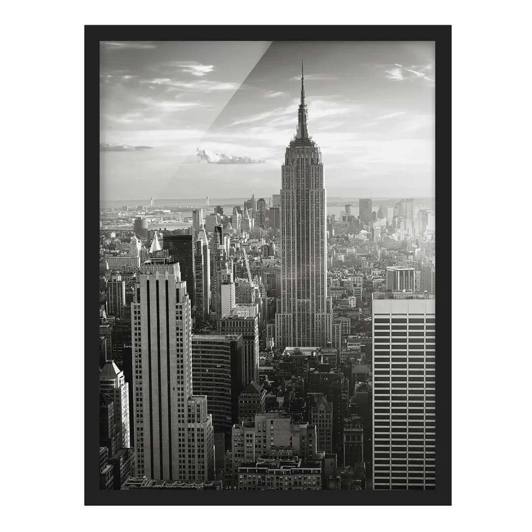 Bild Manhattan Skyline | Mehrfarbig