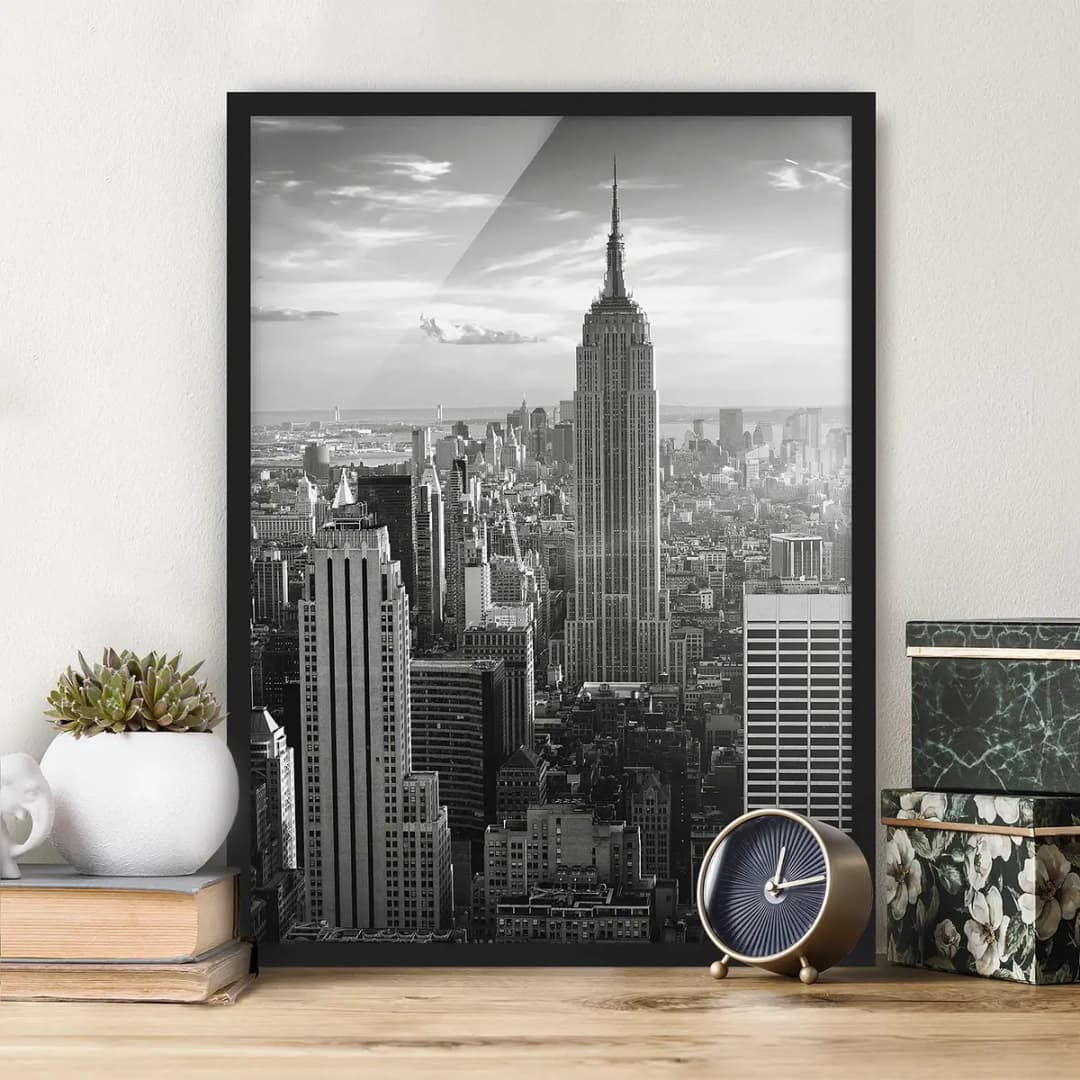 Bild Manhattan Skyline | Mehrfarbig