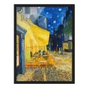 Bild van Gogh Café-Terrasse in Arles | Gelb