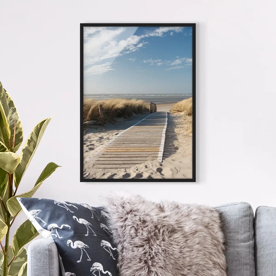Bild Ostsee Strand I | Beige