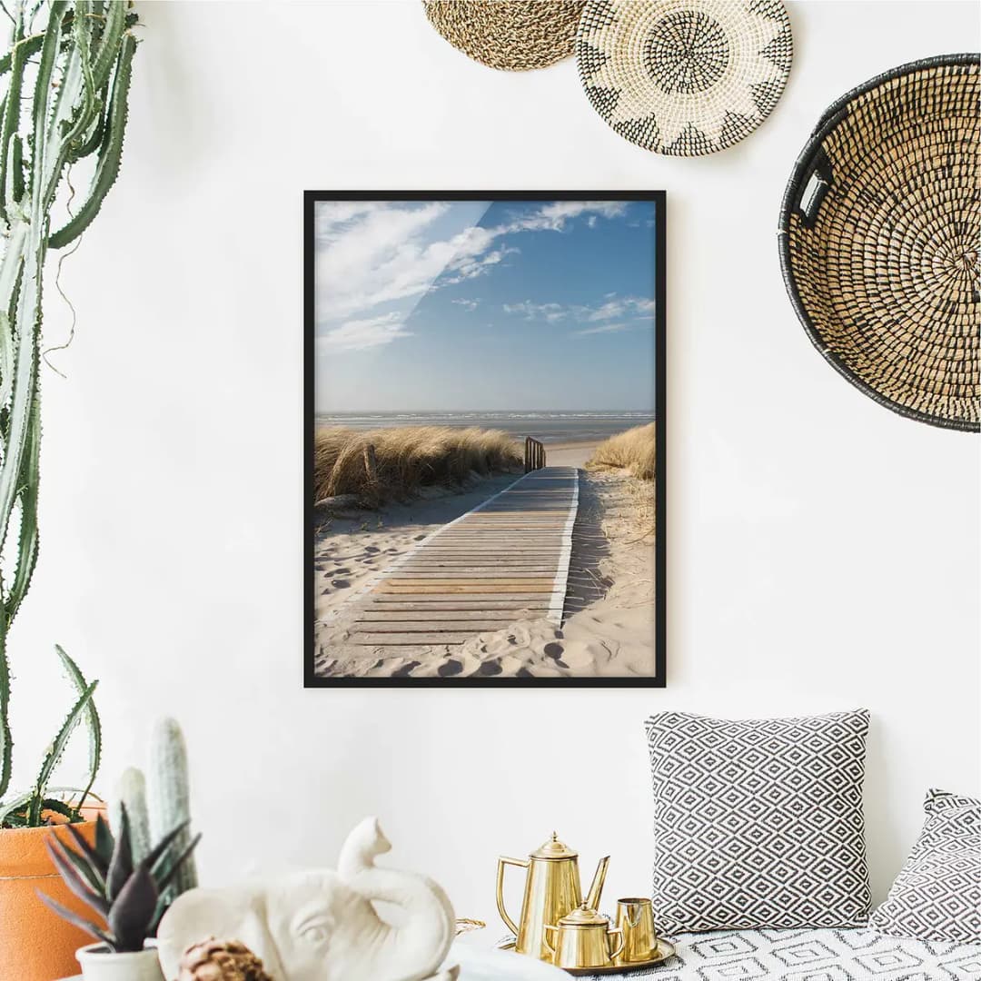 Bild Ostsee Strand I | Beige