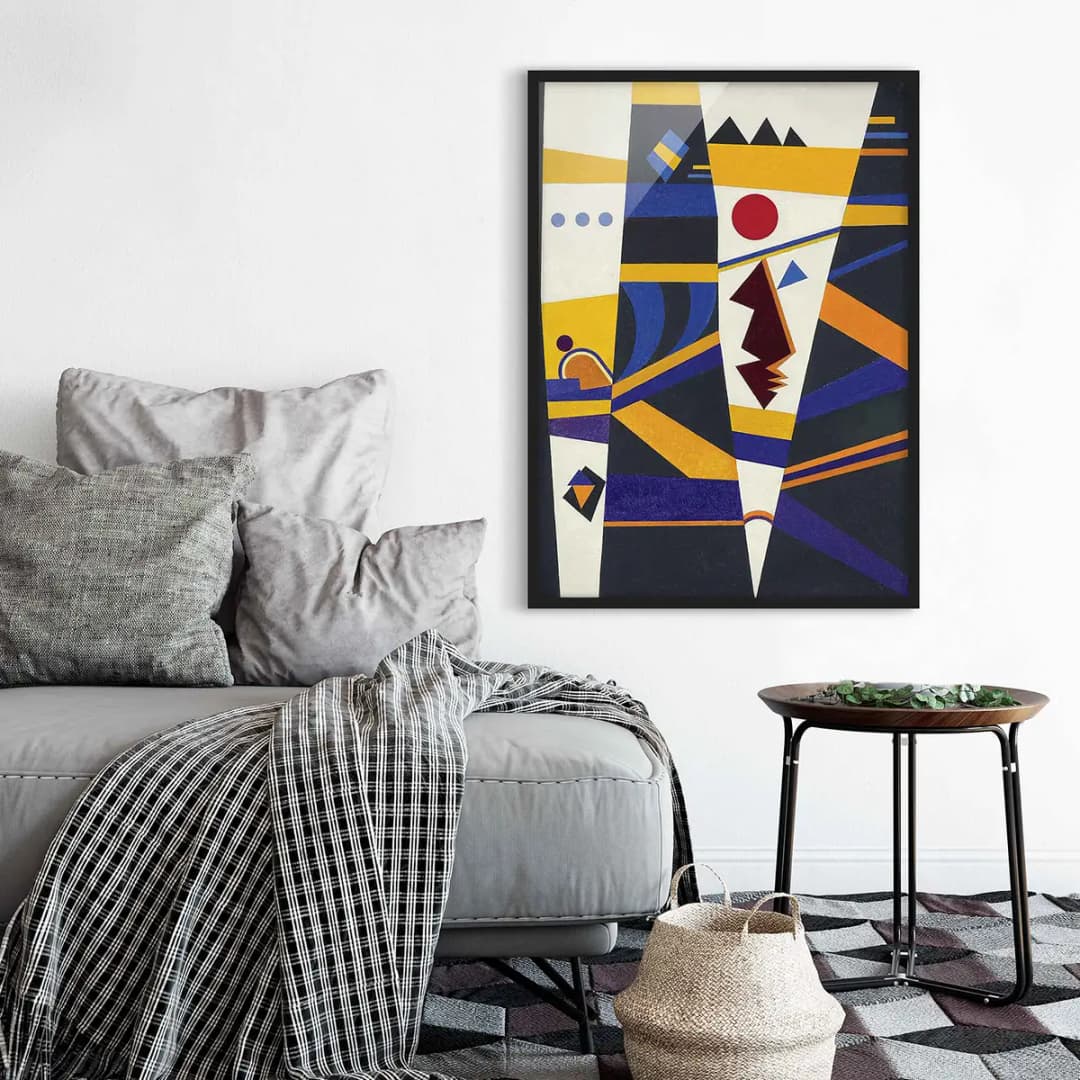 Bild Wassily Kandinsky Bindung Papier | Mehrfarbig