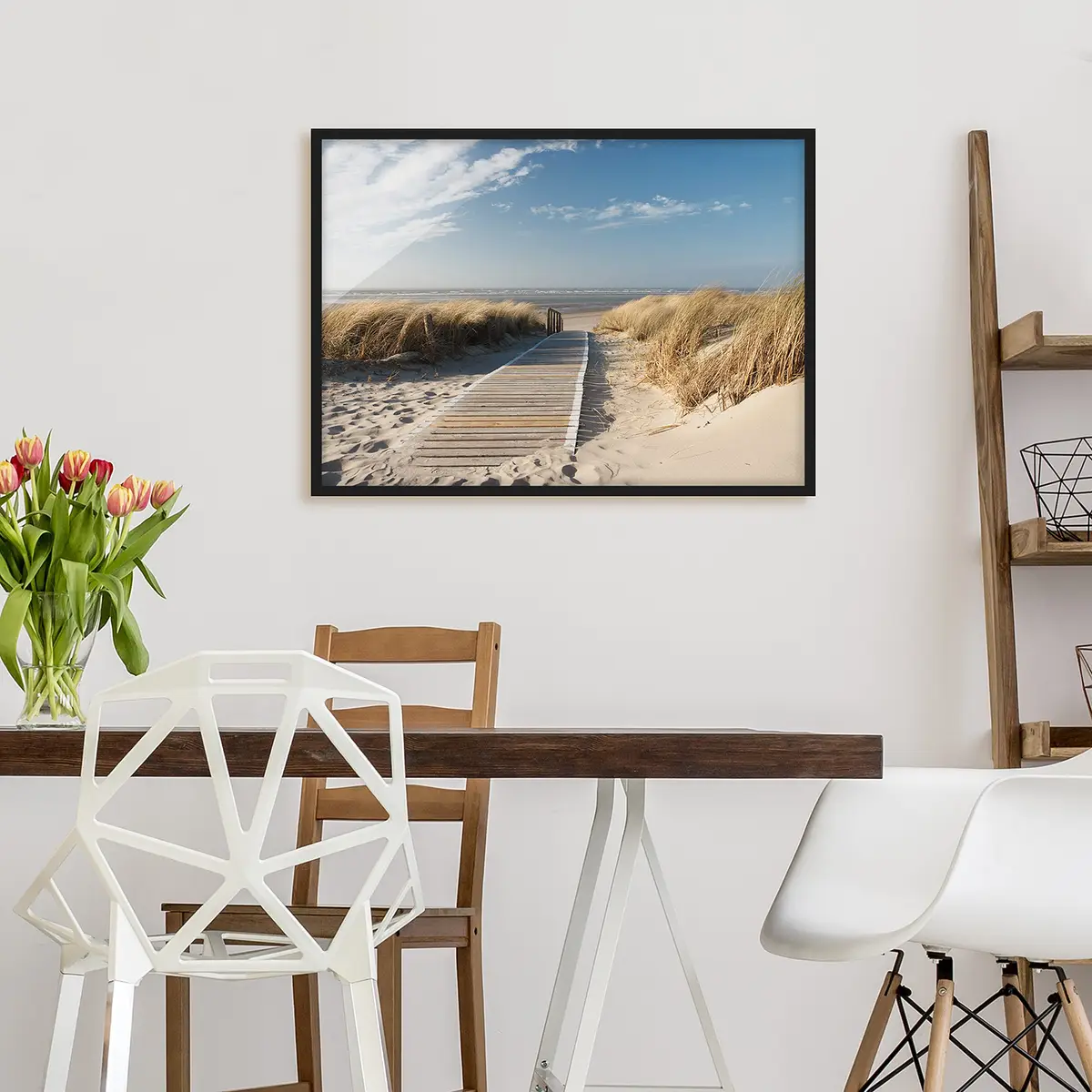 Bild Ostsee Strand I Papier | Beige