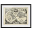 Bild Vintage Weltkarte Antike II | Beige