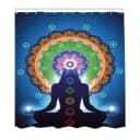 Duschvorhang Mandala Chakra | Mehrfarbig
