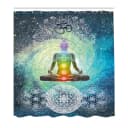 Duschvorhang Mandala Zen | Mehrfarbig