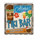 Duschvorhang Tiki Bar | Mehrfarbig