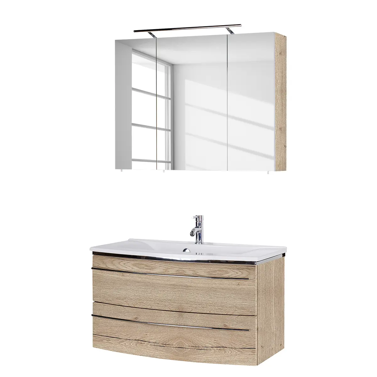 Badezimmerset 4040 | Holztöne