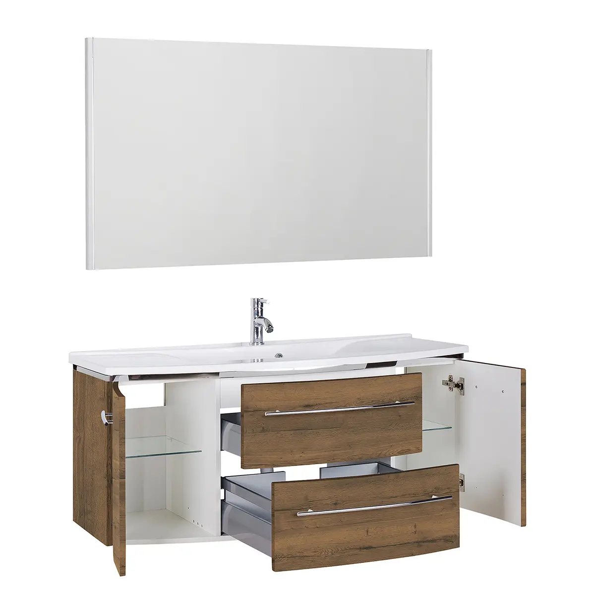 Badezimmerset 4040 VI 2-teilig | Braun