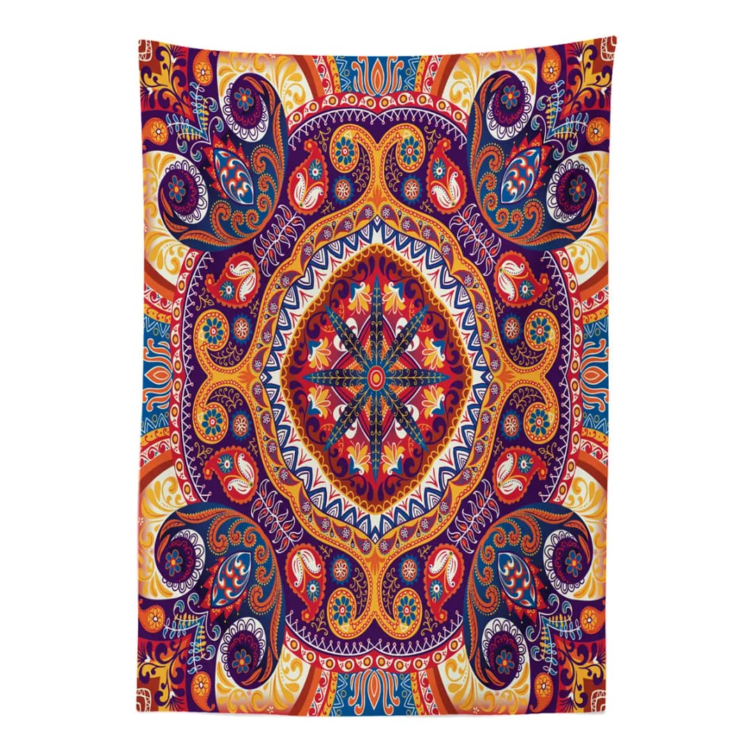 Tischdecke Blumenteppich | Mehrfarbig