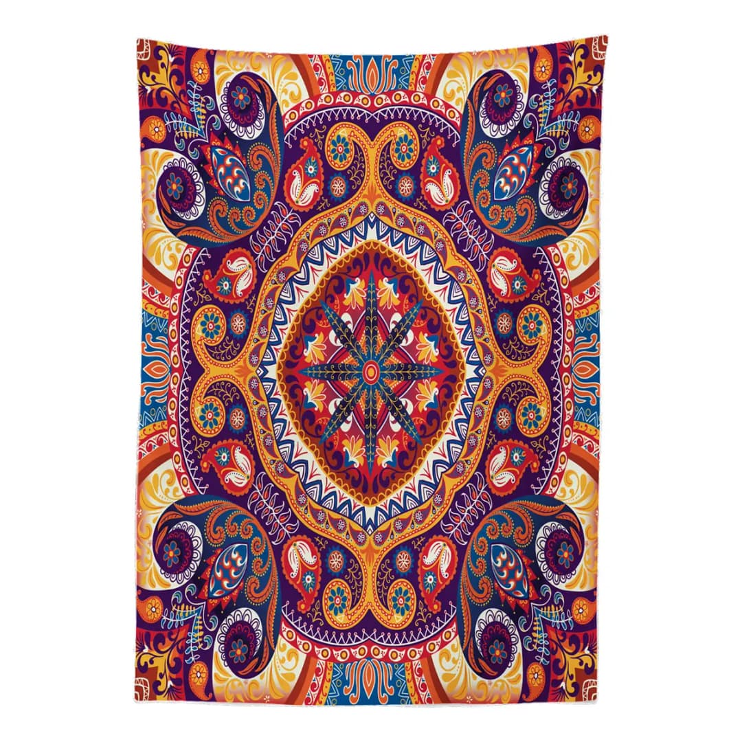 Tischdecke Blumenteppich | Mehrfarbig