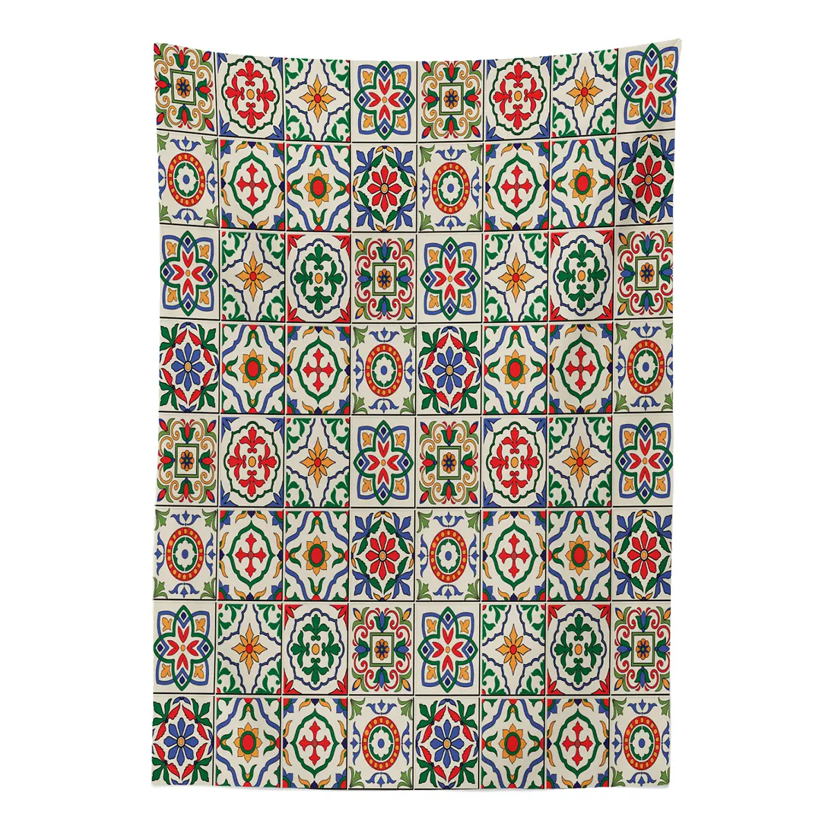 Tischdecke Abstrakte Blätter 140 x 170cm Multicolor | Mehrfarbig