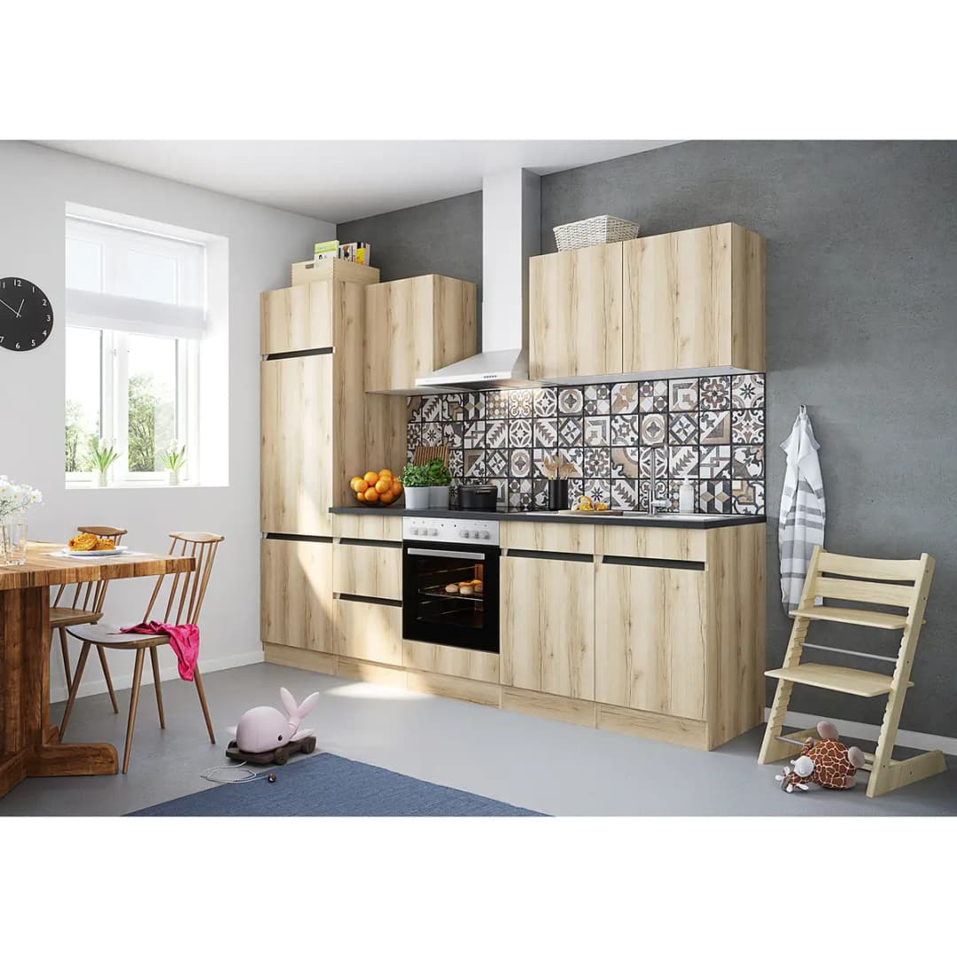 Hängeschrank I 40cm Braun/Wildeiche Dekor | Holztöne